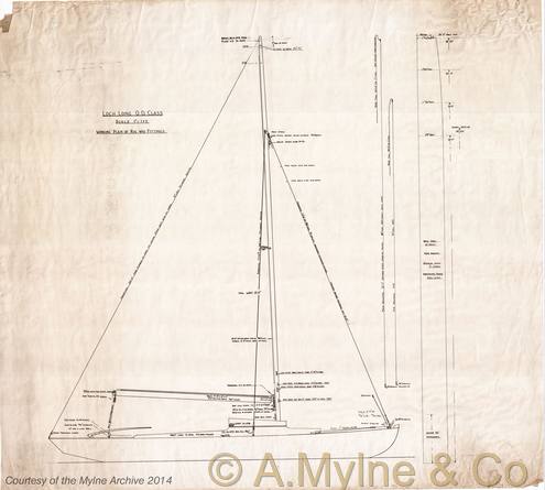 Design 1006 — Sail Plan