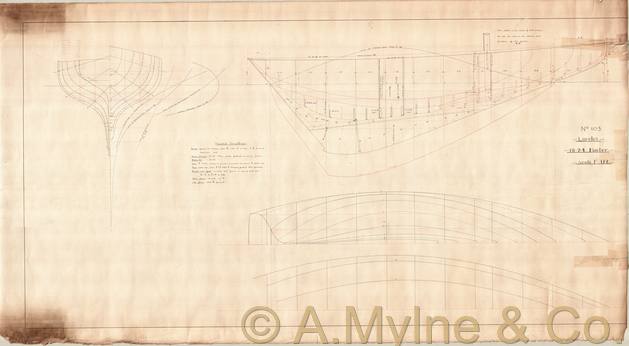 Design 103 — Lines Plan