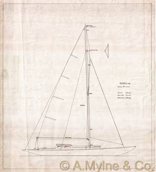 Design 106 — Sail Plan