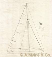 Design 106 — Sail Plan