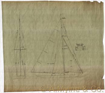 Design 108 — Sail Plan