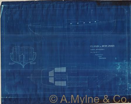 Design 1085 — Sail Plan