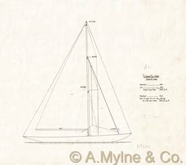 Design 109 — Sail Plan