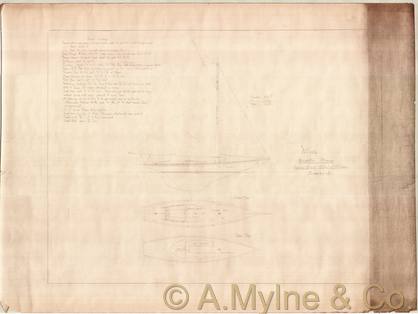 Design 112 — Sail Plan