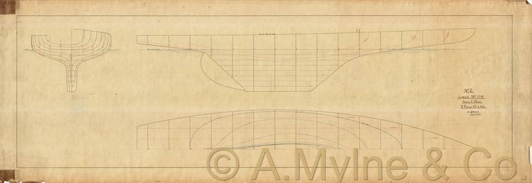 Design 114 — Lines Plan
