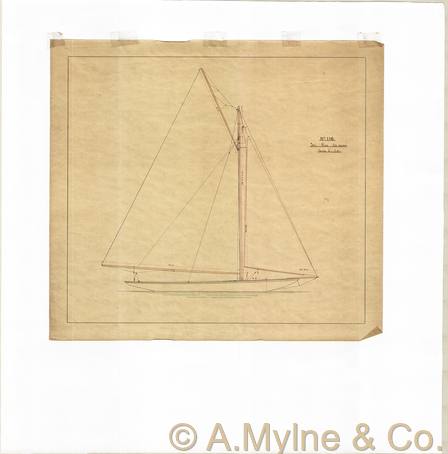 Design 116 — Sail Plan