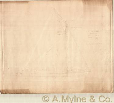Design 116 — Sail Plan