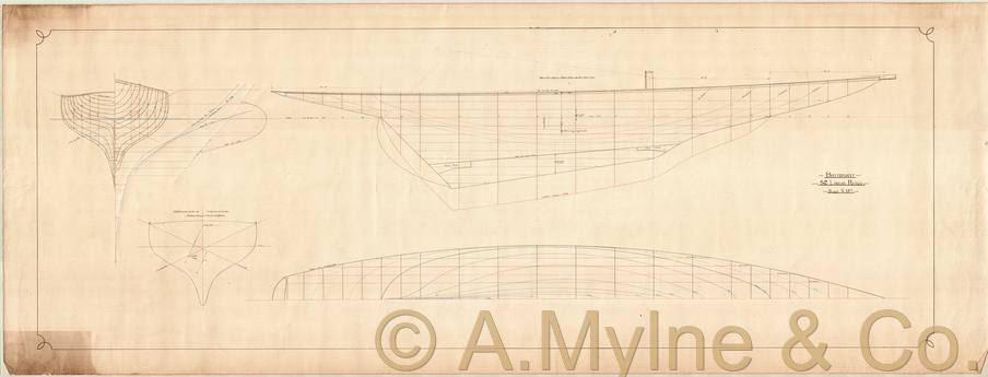 Design 117 — Lines Plan