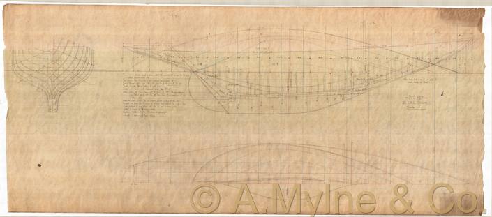 Design 127 — Lines Plan
