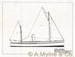 Design 129 — Sail Plan