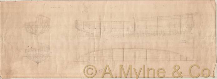 Design 129 — Lines Plan