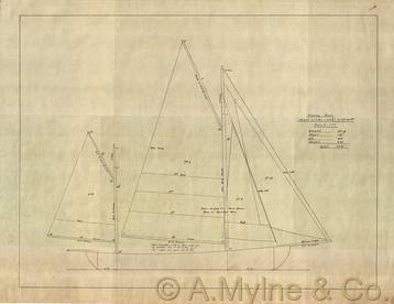Design 130 — Sail Plan