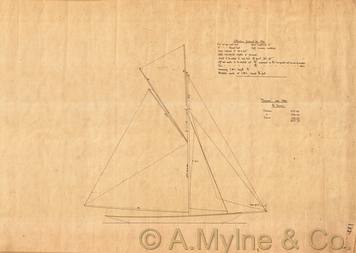 Design 132 — Sail Plan