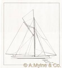 Design 132 — Sail Plan