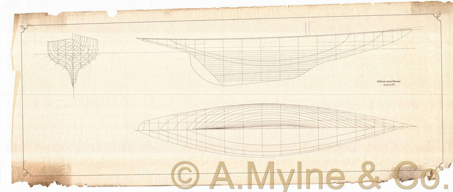 Design 132 — Lines Plan