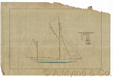 Design 132 — Sail Plan