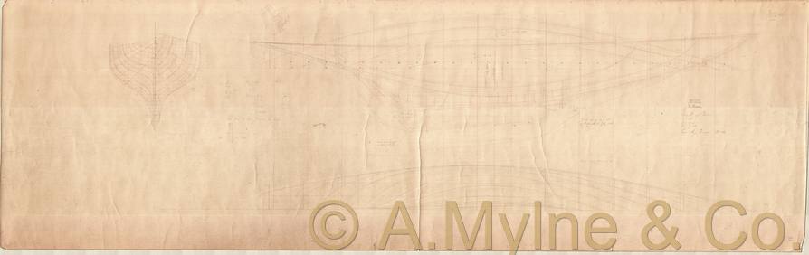 Design 132 — Lines Plan