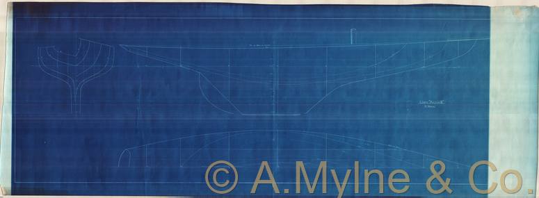 Design 134 — Lines Plan