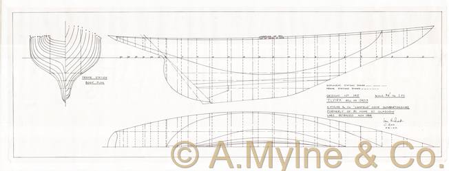 Design 145 — Lines Plan