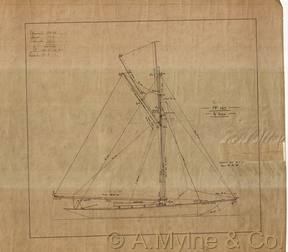 Design 145 — Sail Plan
