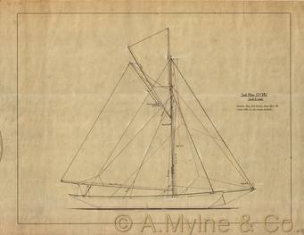 Design 147 — Sail Plan