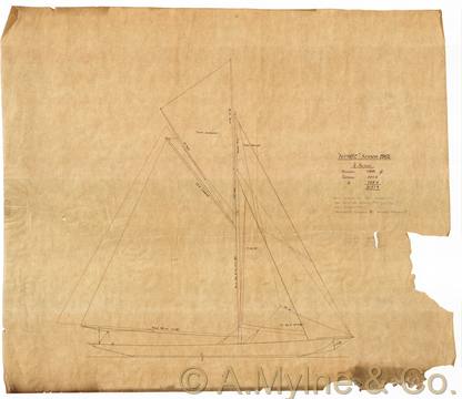 Design 148 — Sail Plan