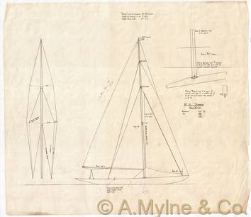 Design 151 — Sail Plan