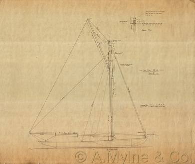 Design 153 — Sail Plan