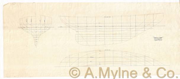 Design 154 — Lines Plan