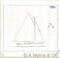 Design 154 — Sail Plan