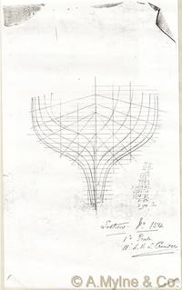 Design 154 — Lines Plan