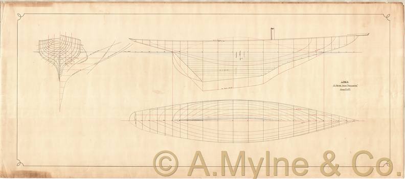 Design 155 — Lines Plan