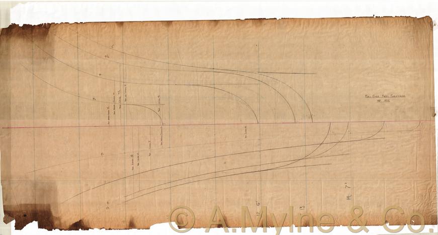 Design 155 — Lines Plan