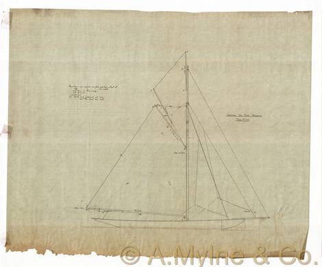 Design 155 — Sail Plan