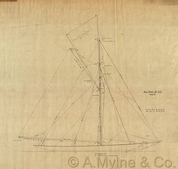 Design 155 — Sail Plan