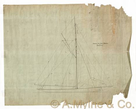 Design 155 — Sail Plan