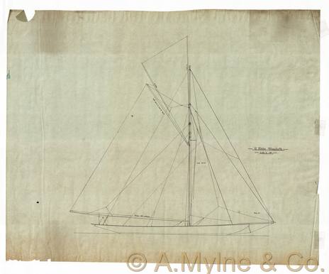 Design 155 — Sail Plan