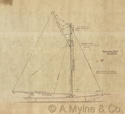 Design 157 — Sail Plan