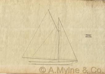 Design 157 — Sail Plan