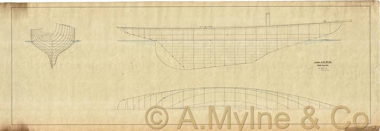 Design 157 — Lines Plan