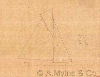 Design 157 — Sail Plan