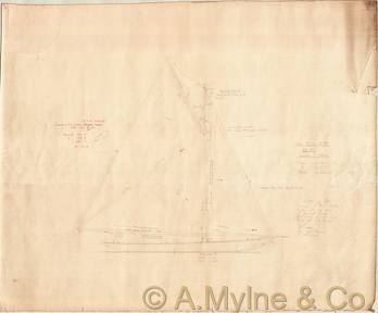 Design 157 — Sail Plan