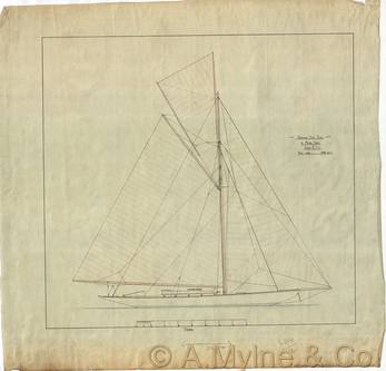 Design 158 — Sail Plan