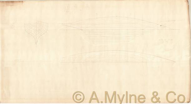 Design 158 — Lines Plan