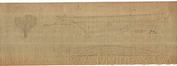 Design 160 — Lines Plan
