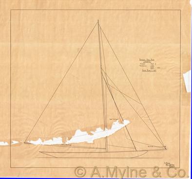 Design 162 — Sail Plan