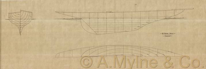 Design 162 — Lines Plan