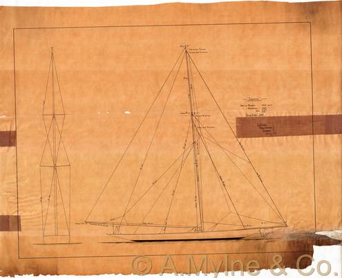 Design 162 — Sail Plan