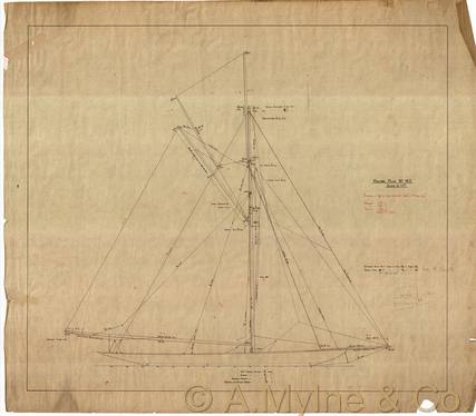 Design 162 — Sail Plan
