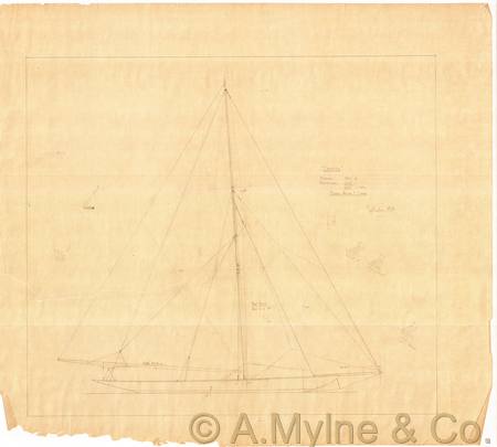Design 162 — Sail Plan